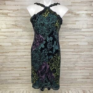 Muse Burnout Velvet Dress sz 6